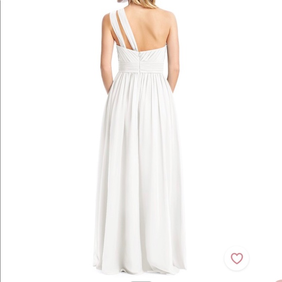 Azazie Molly Bridesmaid Dress in Ivory - Picture 2 of 7